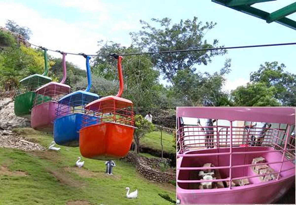 பழனி ரோப்கார் பராமரிப்புப் பணிகள் நிறைவு. சோதனை ஓட்டம் துவக்கம்